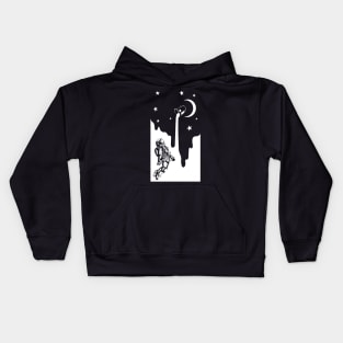 astronaut surreal Kids Hoodie